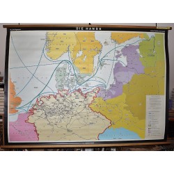 Die Hanse (The Hanseatic League) (Large Pull Down Map)